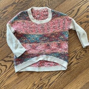 Unique hand knit sweater